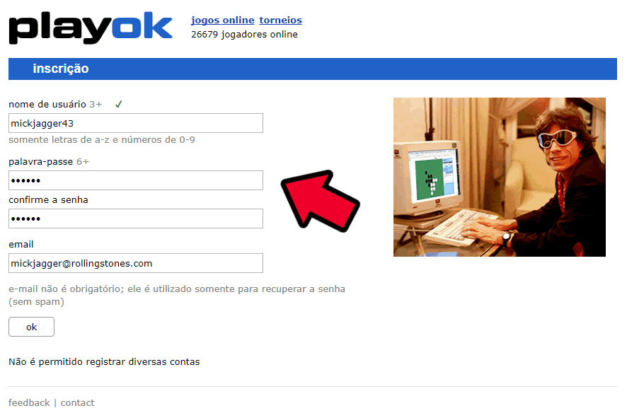 PlayOK - Jogos Online Grátis